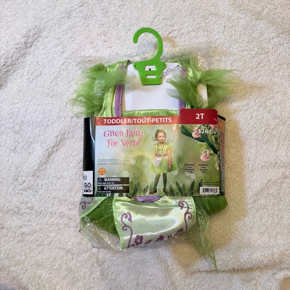 Halloween Costumes Other - Green Fairy Toddler Costume 2T